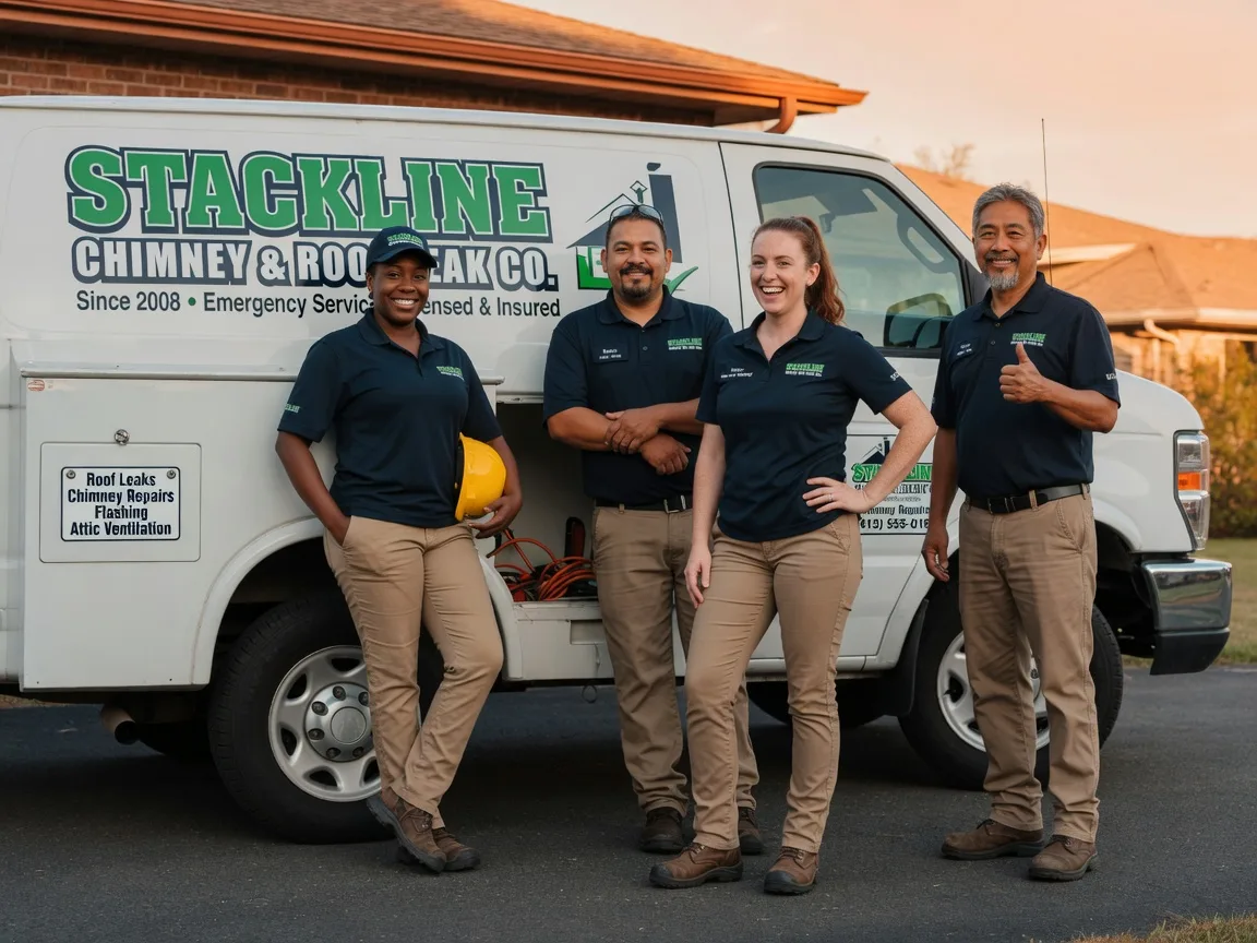 Chimney flashing repair company in Anderson, AK